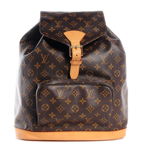 Louis Vuitton Monogram Montsouris GM Backpack .